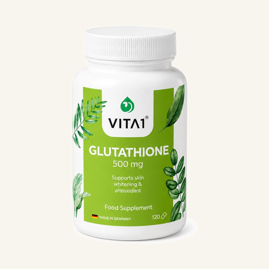 AMAN BIO CARE Glutathione supplement bottle